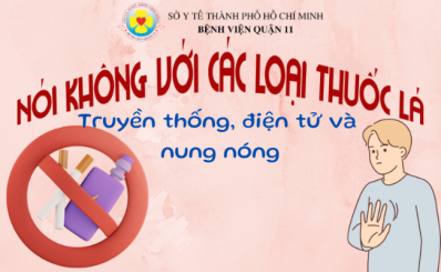 (HCDC) - Nói không với các loại thuốc lá: truyền thống, điện tử và nung nóng